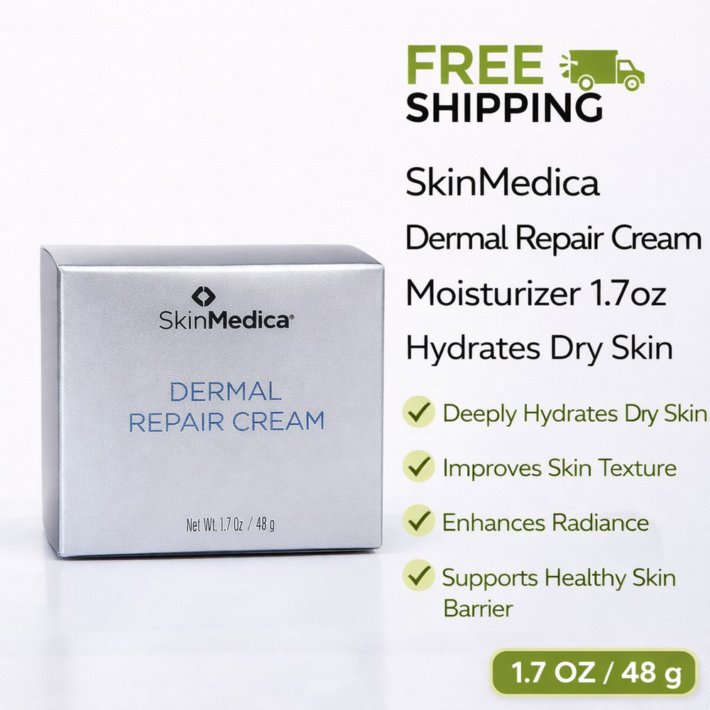 SkinMedica Dermal Repair Cream 1.7oz Moisturizer Dry Skin Anti Aging